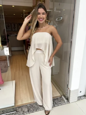 CONJUNTO AURORA - CALÇA E BLUSA