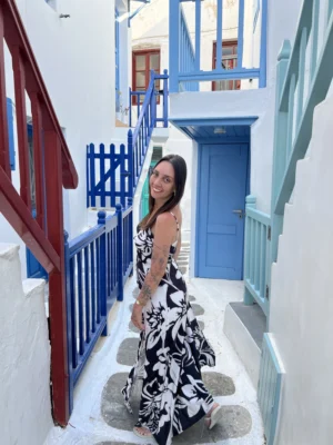 VESTIDO LONGO MYKONOS