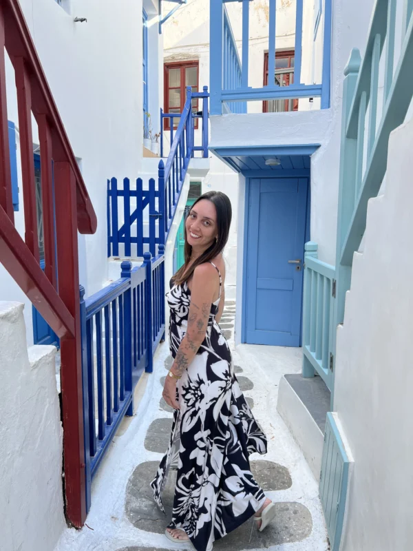 VESTIDO LONGO MYKONOS