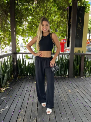 CALÇA TAYNARA AMARRAÇÃO LATERAL
