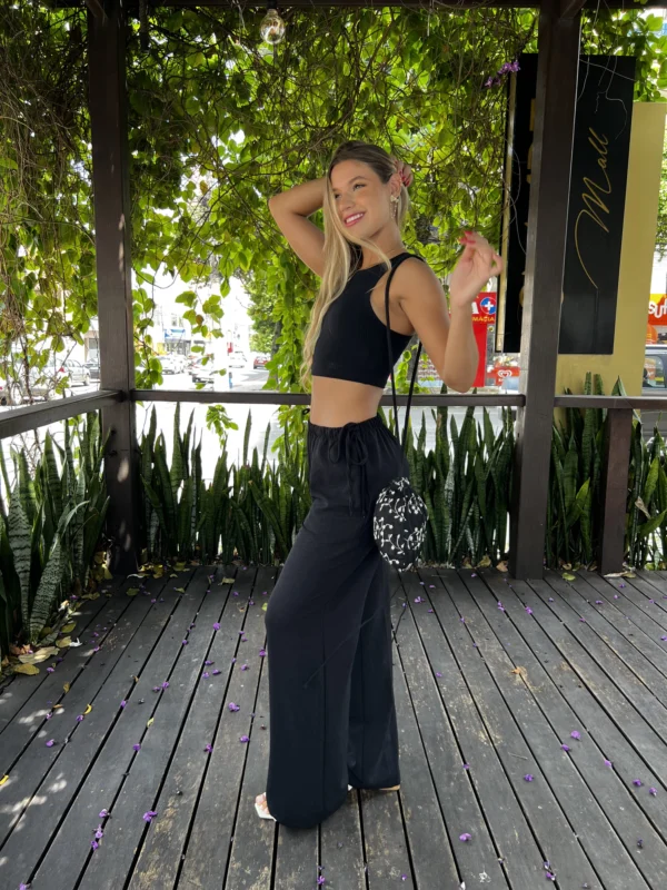 CALÇA TAYNARA AMARRAÇÃO LATERAL